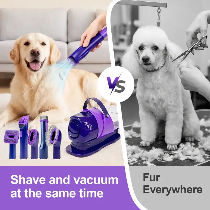 Dog Grooming Vacuum Kit